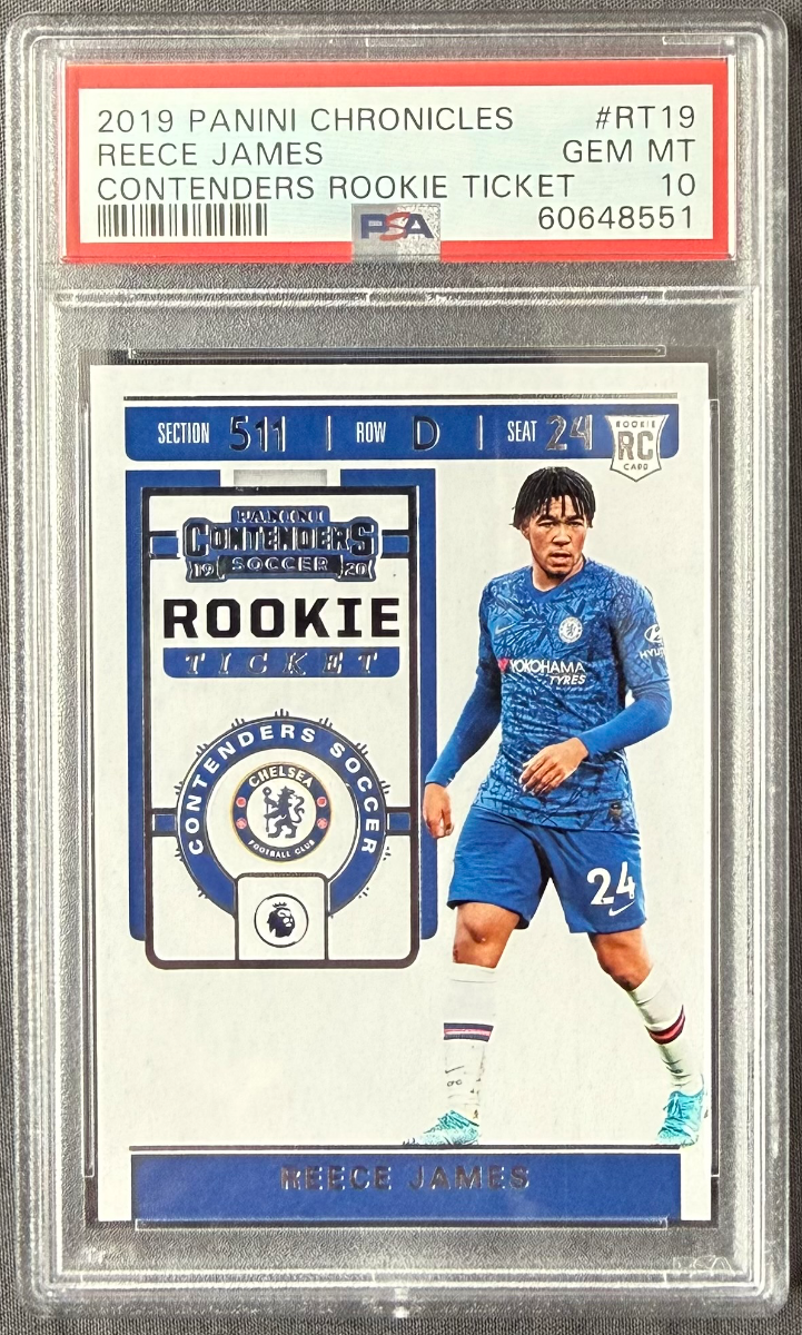 Reece James 2019 Panini Chronicles Contenders Rookie Ticket