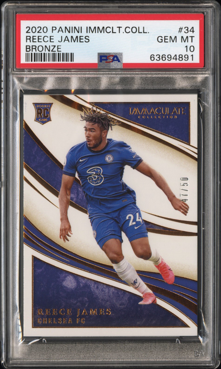 Reece James 2020 Panini Immaculate Collection Bronze