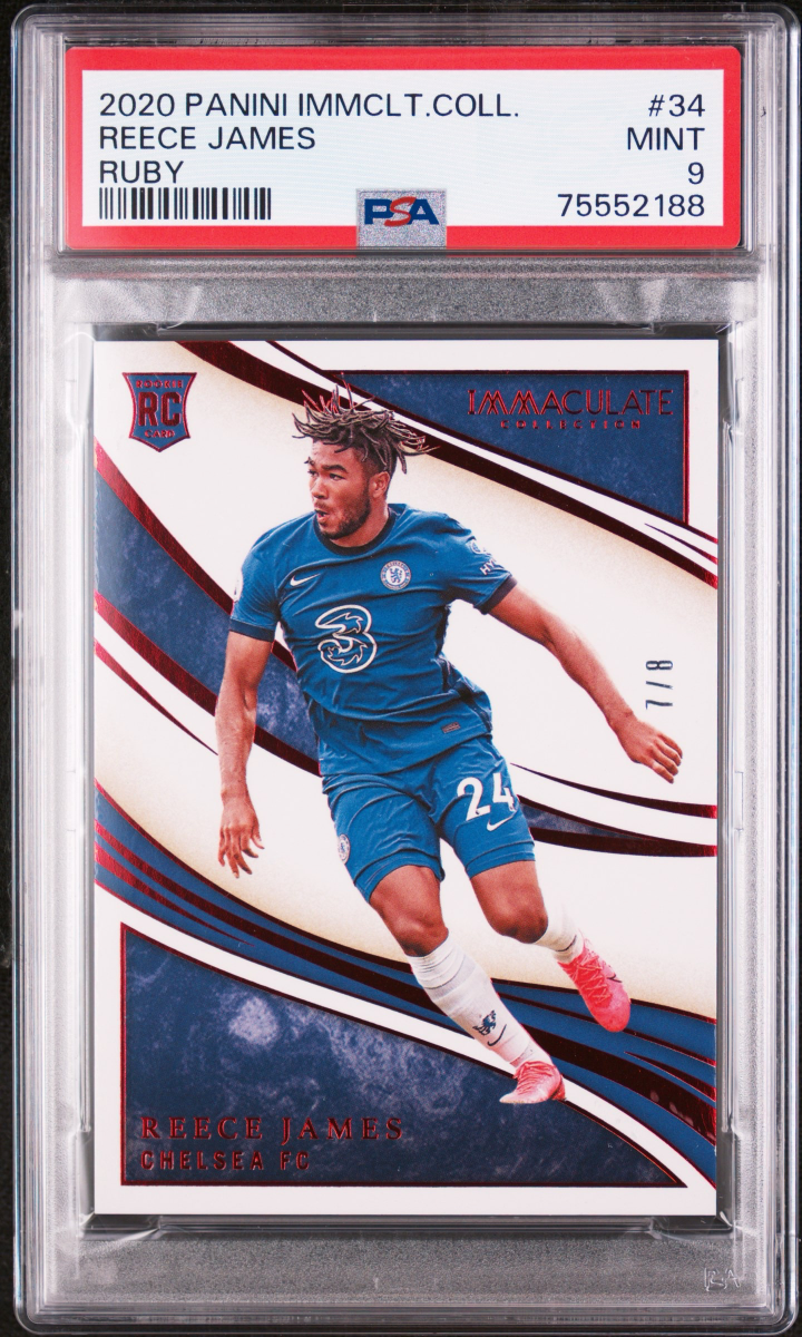 Reece James 2020 Panini Immaculate Collection Ruby