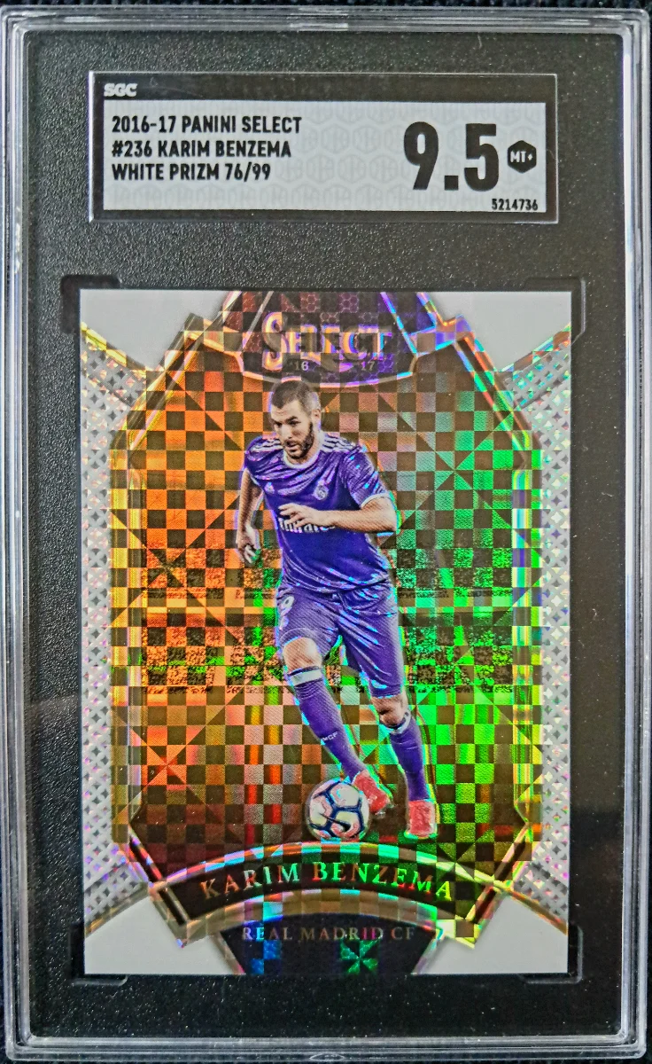 2016-17 Panini Select Karim Benzema White