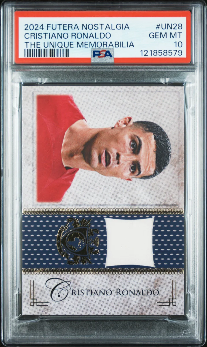 2024 Futera Nostalgia Cristiano Ronaldo The Unique Memorabilia 