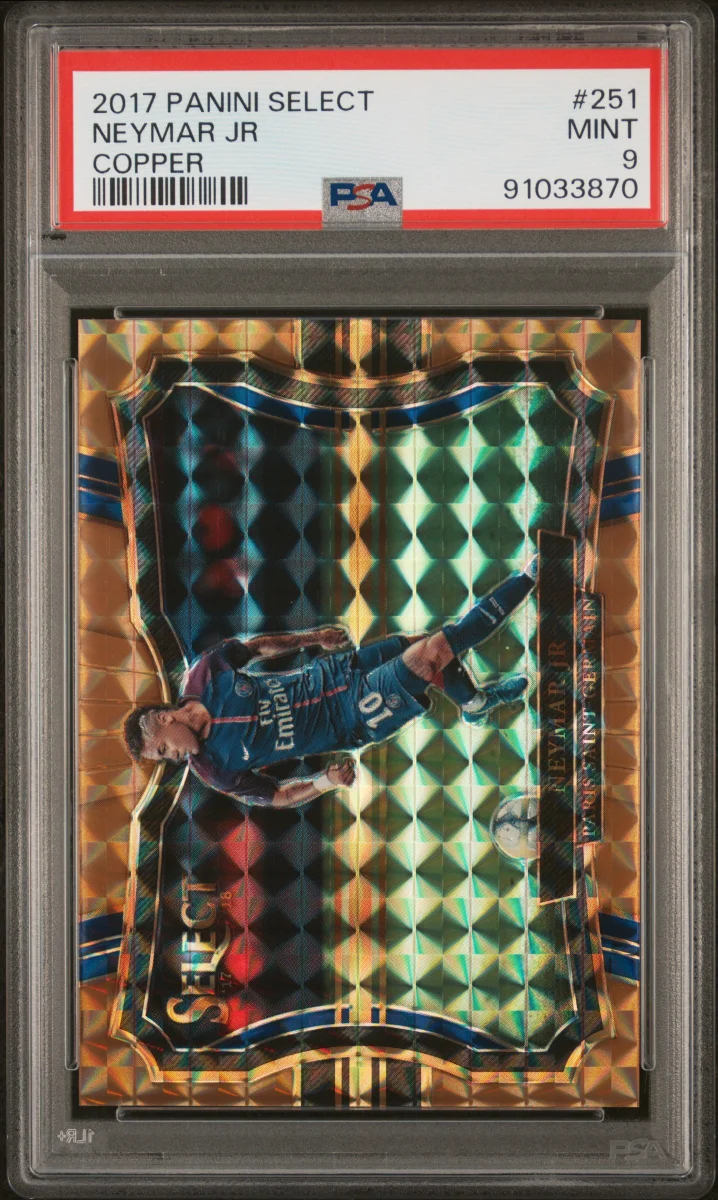 2017 Panini Select Neymar JR Copper 
