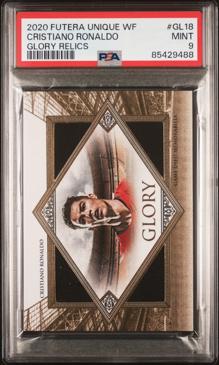 2020 Futera Unique WF Cristiano Ronaldo Glory Relics 