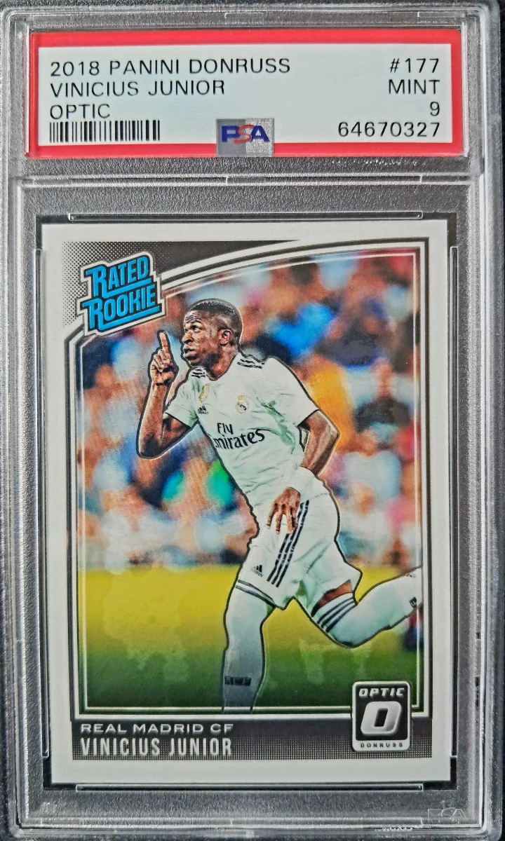 2018 Panini Donruss Vinicius Junior Optic 