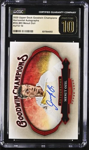 2020 Upper Deck Goodwin Champions Horizontal Autographs Mesut Ozil 