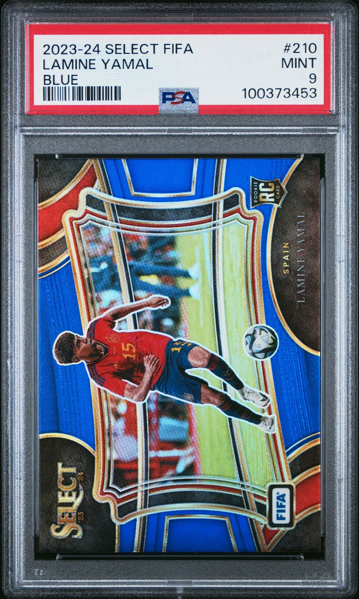 2023-24 PANINI SELECT FIFA #210 LAMINE YAMAL BLUE