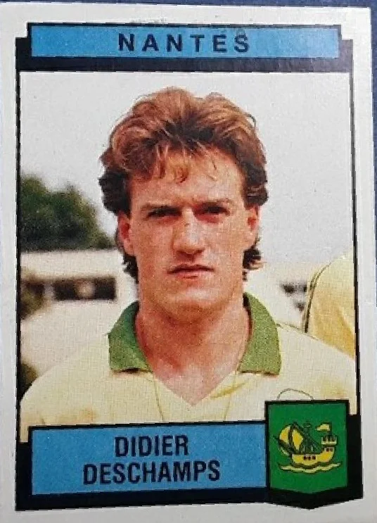 Didier deschamp panini rookie 