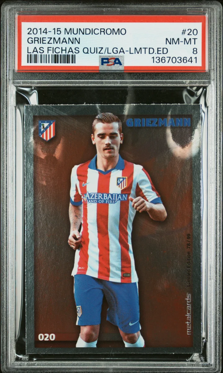 Antoine Griezmann 2014 MUNDICROMO LAS FICHAS QUIZ DE LA LIGA | LIMITED EDITION