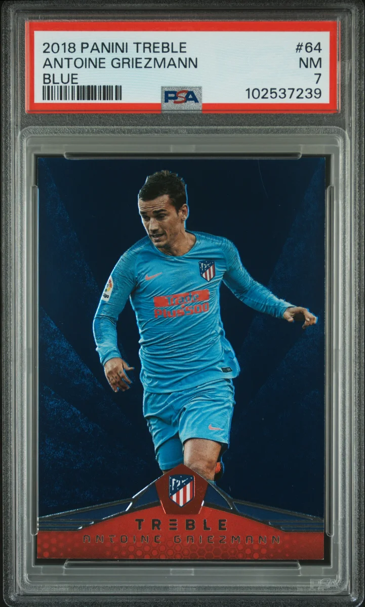 ANTOINE GRIEZMANN 2018 PANINI TREBLE | BLUE
