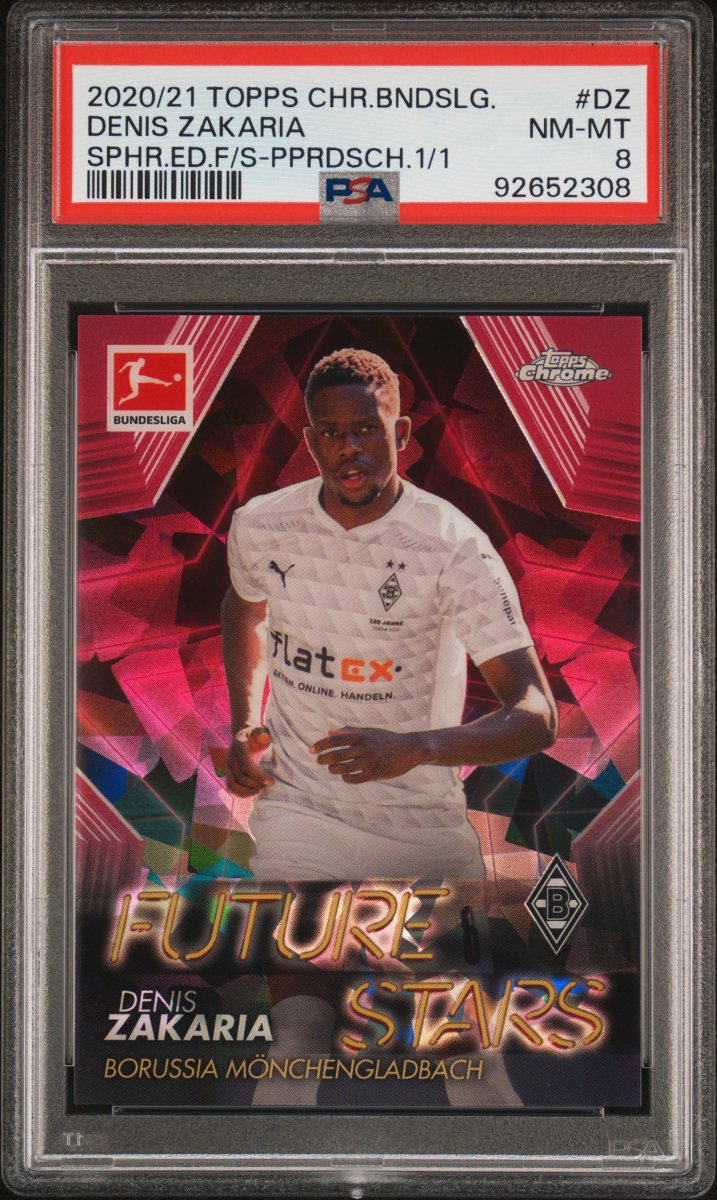 Denis Zakaria 2020 Topps Bundesliga Sapphire