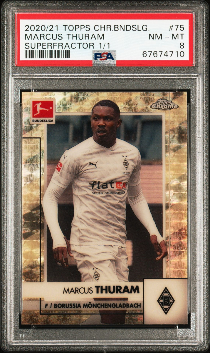 Marcus Thuram 2020 Topps Bundesliga Chrome