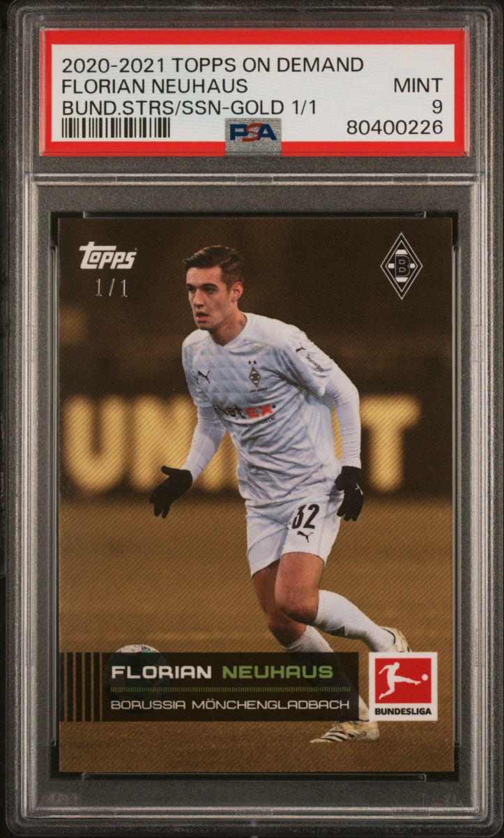 Florian Neuhaus 2020 Topps Bundesliga Stars of the Season