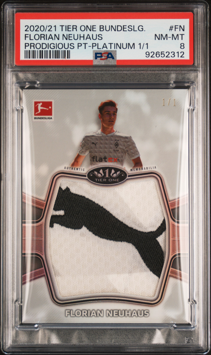 Florian Neuhaus 2020 Topps Bundesliga Tier One