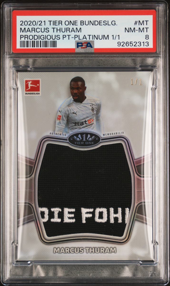 Marcus Thuram 2020 Topps Bundesliga Tier One