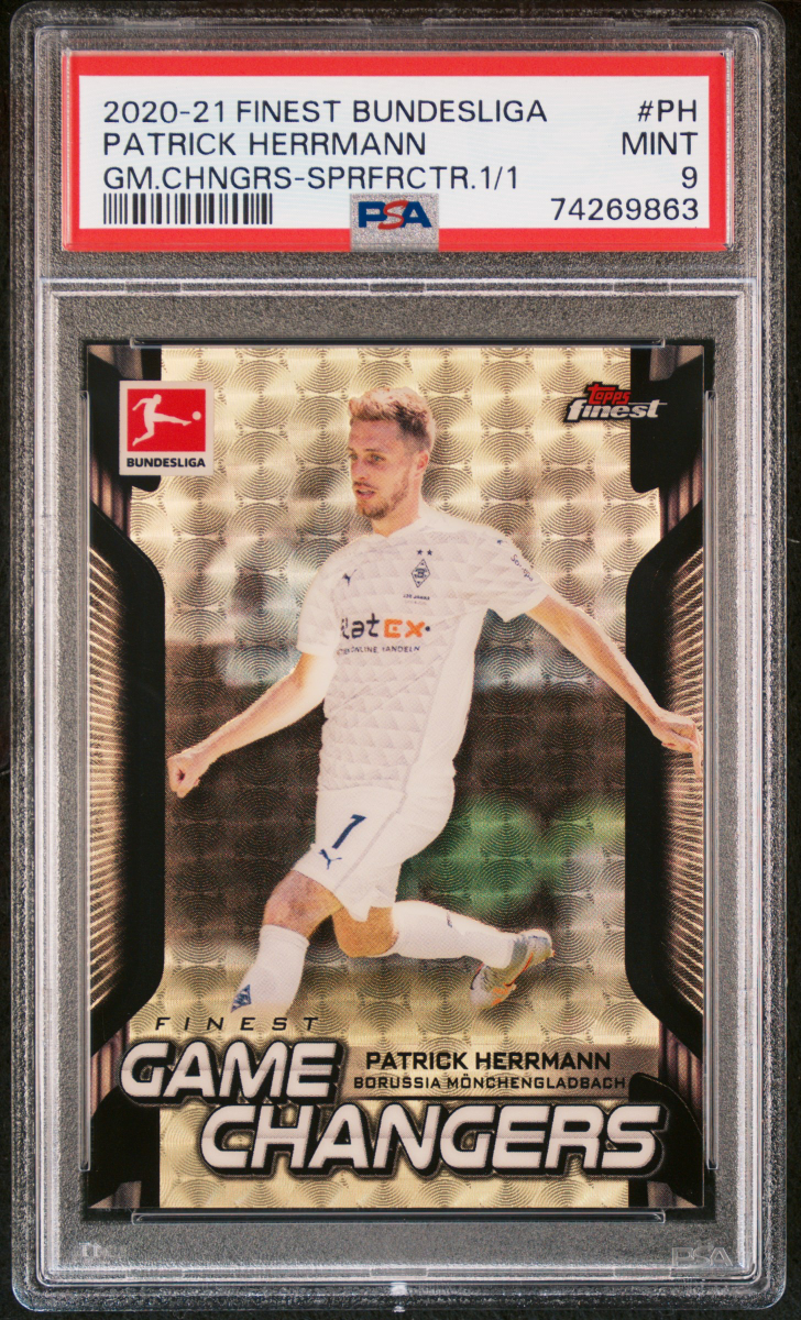 Patrick Herrmann 2020 Topps Bundesliga Finest