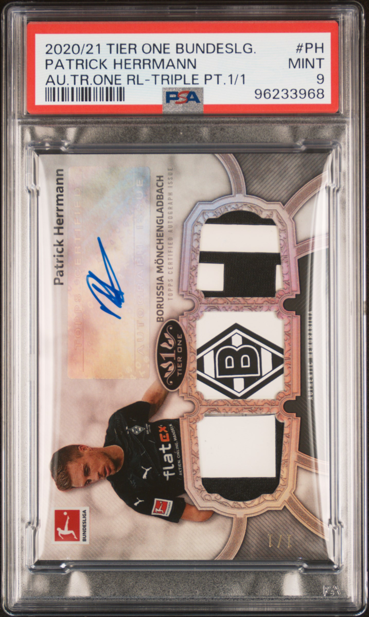 Patrick Herrmann 2020 Topps Bundesliga Tier One