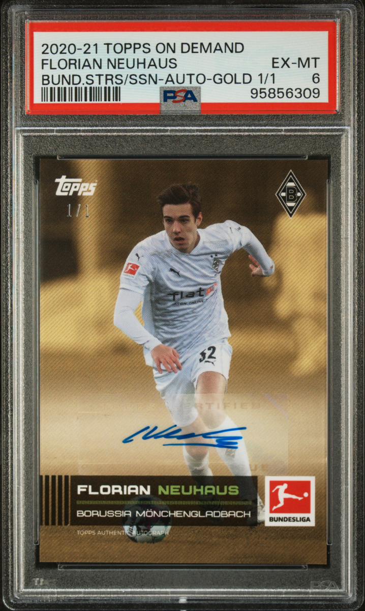 Florian Neuhaus 2020 Topps Bundesliga Stars of the Season