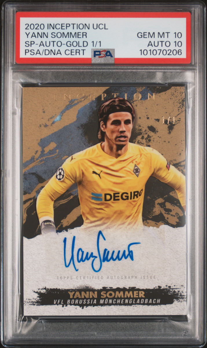 Yann Sommer 2020 Topps UCL Inception