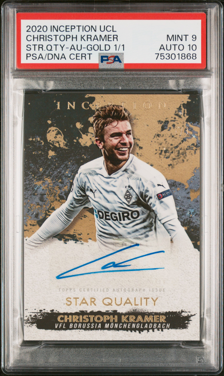 Christoph Kramer 2020 Topps UCL Inception