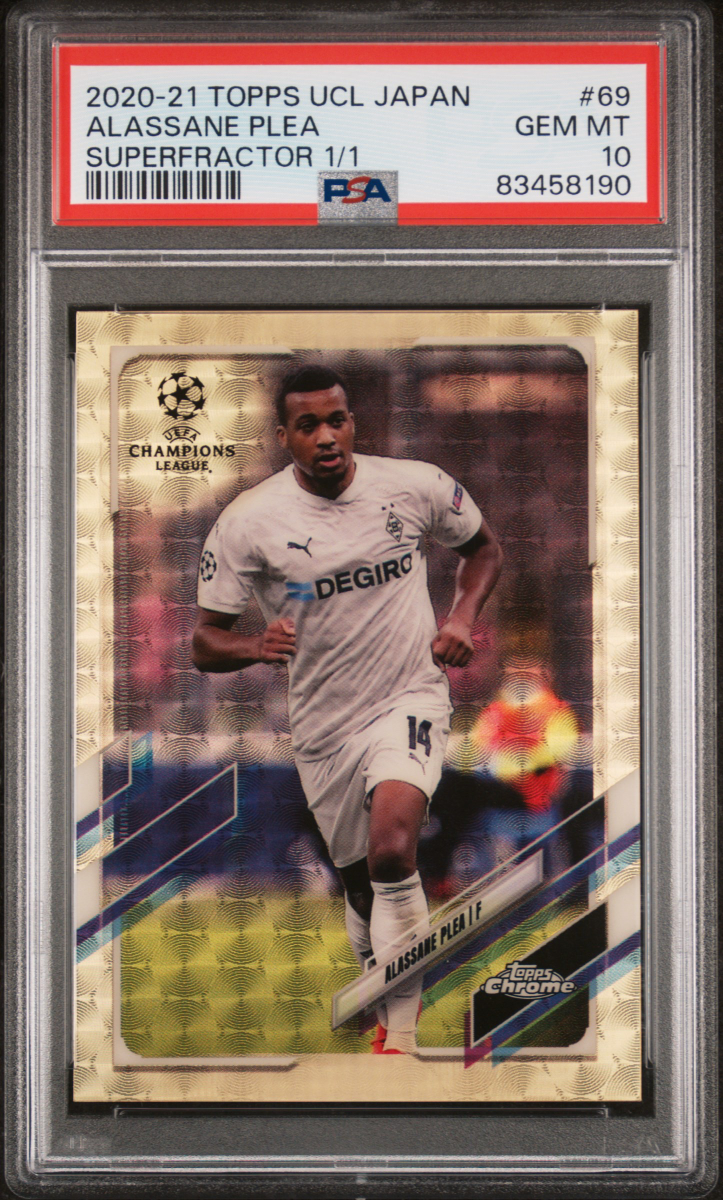 Alassane Plea 2020 Topps UCL Japan