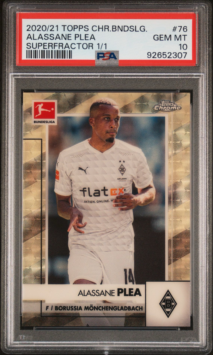 Alassane Plea 2020 Topps Bundesliga Chrome