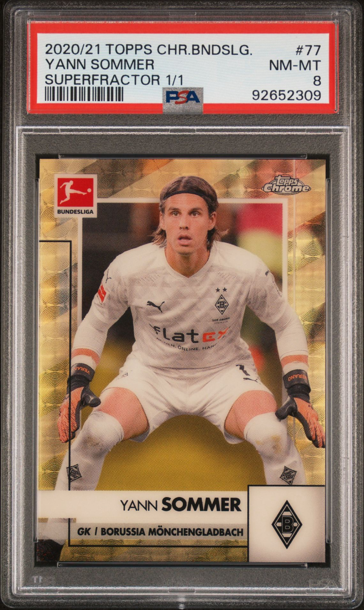 Yann Sommer 2020 Topps Bundesliga Chrome