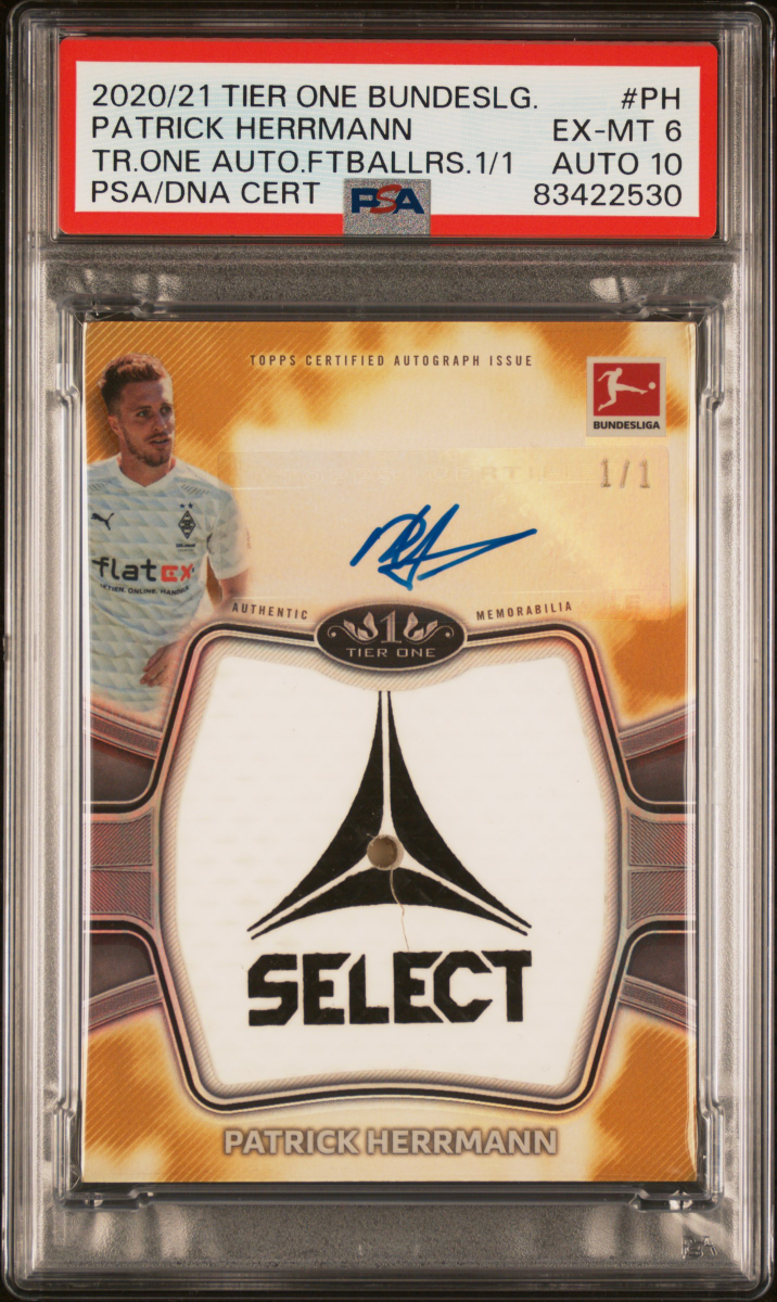 Patrick Herrmann 2020 Topps Bundesliga Tier One