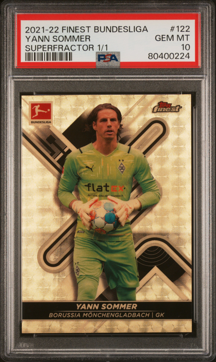 Yann Sommer 2021 Topps Bundesliga Finest