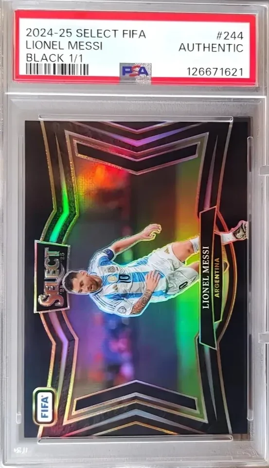 2024 Select Lionel Messi Black 1/1