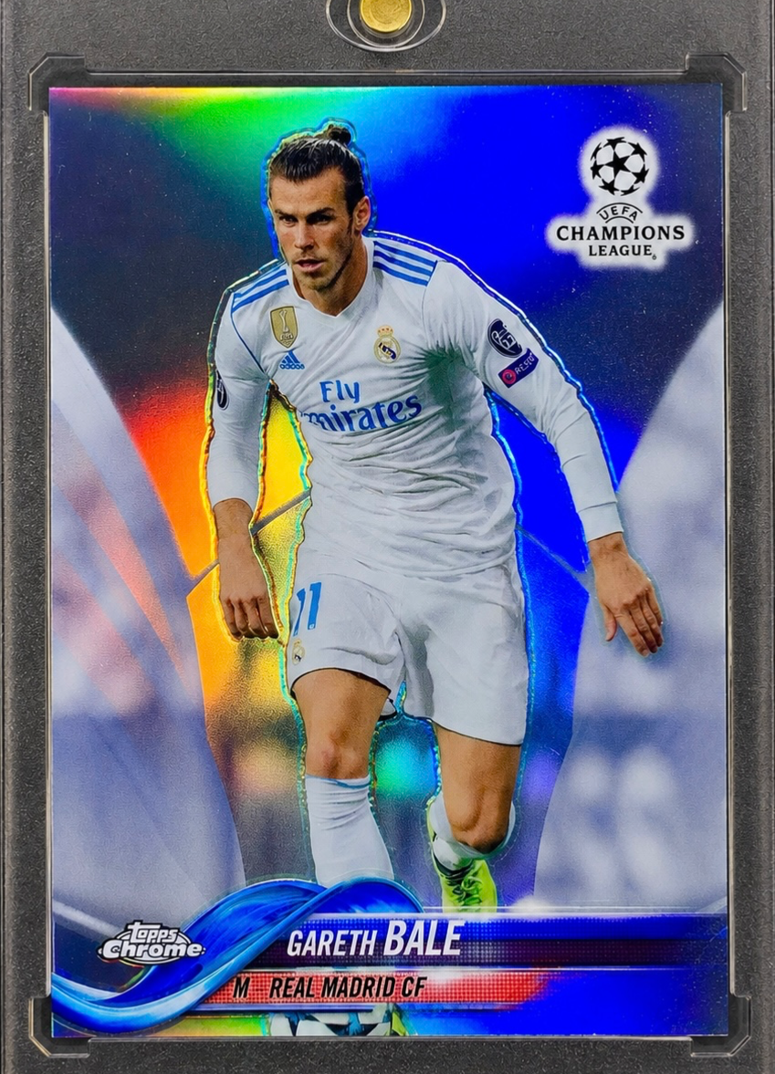 Gareth Bale Topps Chrome UCL 2017 Refractor
