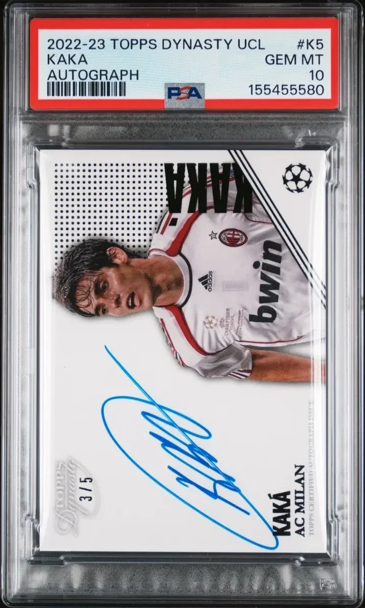 2022-23 TOPPS DYNASTY UEFA CHAMPIONS LEAGUE DYNASTY AUTOGRAPHS #K5 KAKA