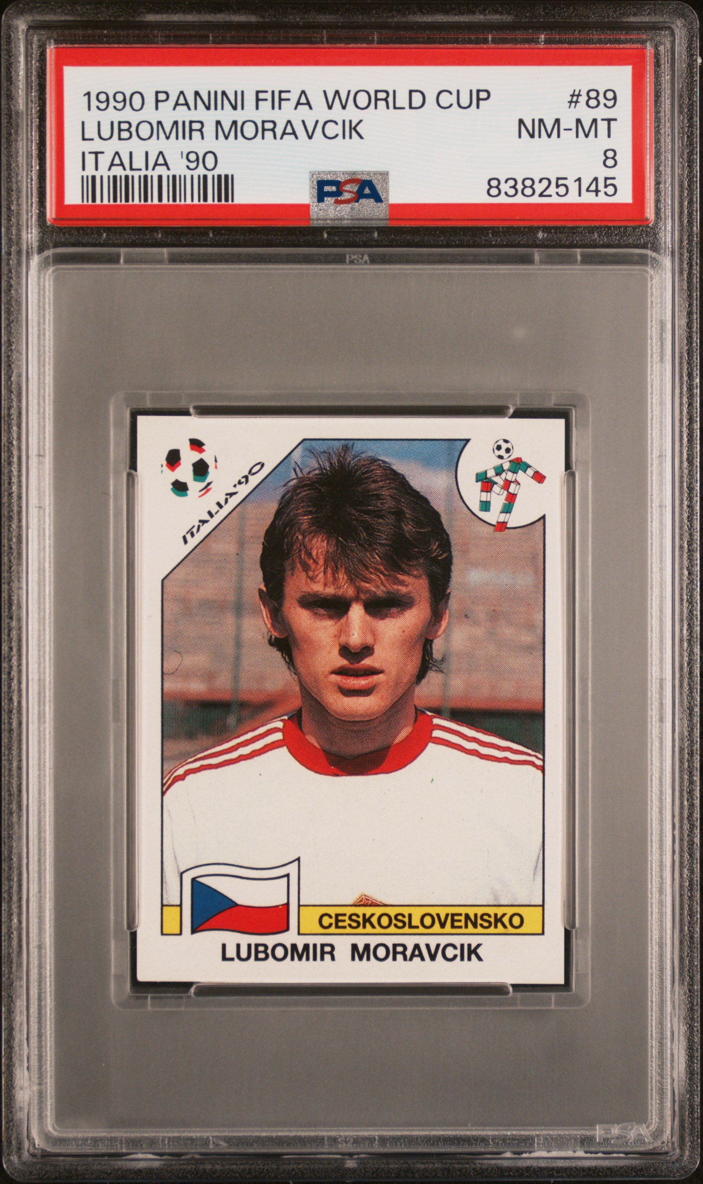Lubomir Moravcik 1990 Panini FIFA World Cup Italia 90 Sticker