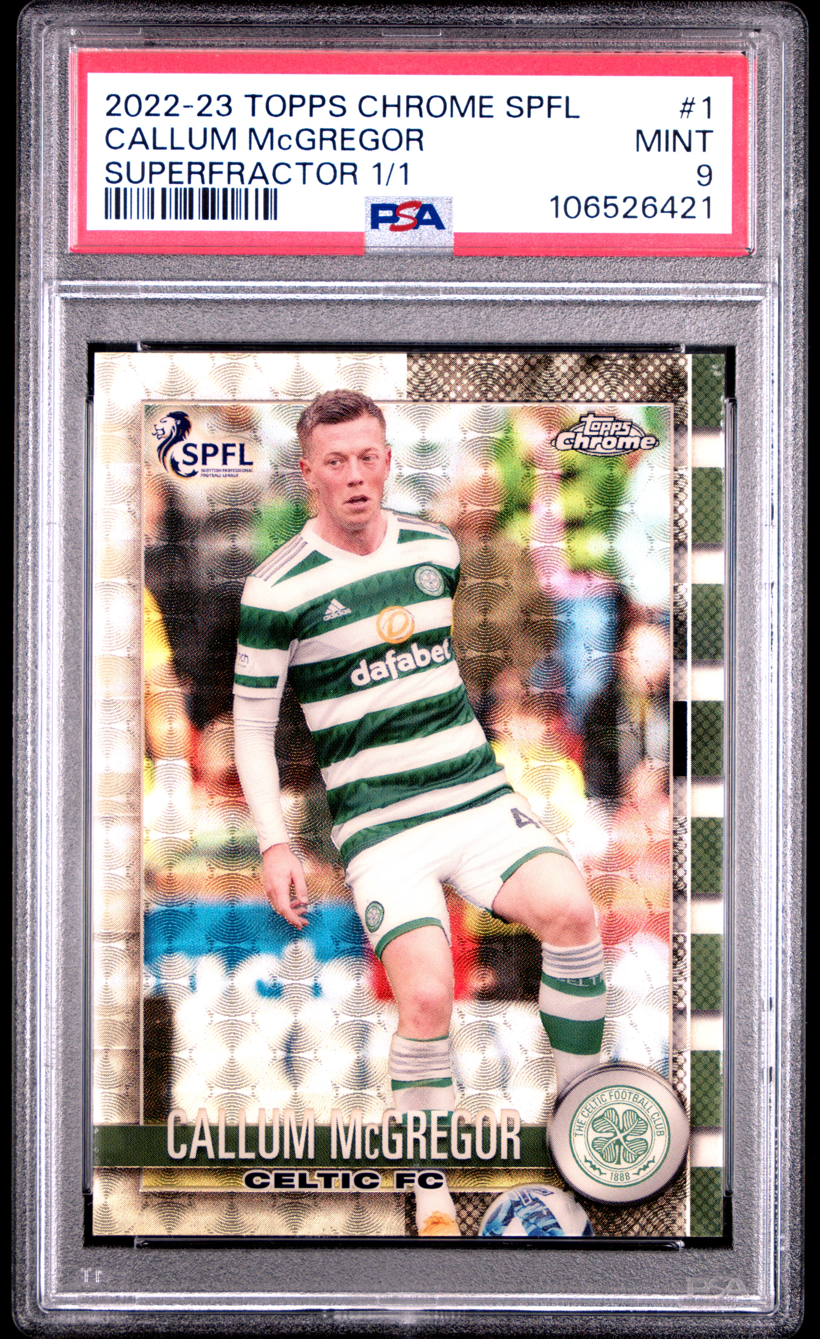 2022-23 SPFL Chrome Callum McGregor