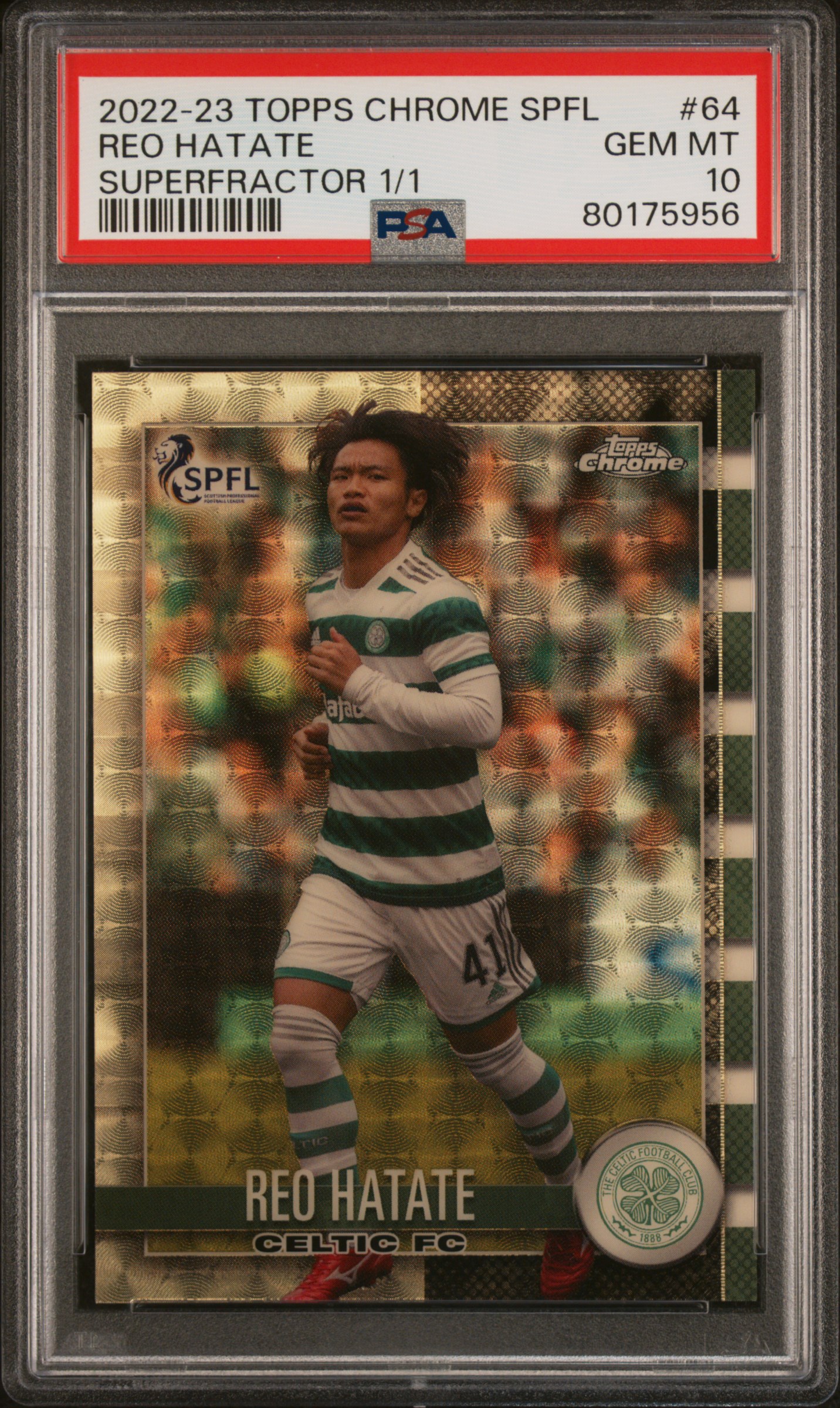 Rep Hatate 2022-23 SPFL Chrome Superfractor 1/1