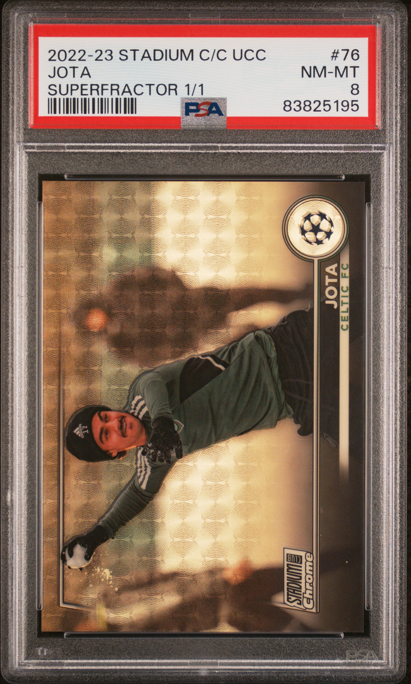Jota 2022-23 Stadium Club Chrome Superfractor 1/1