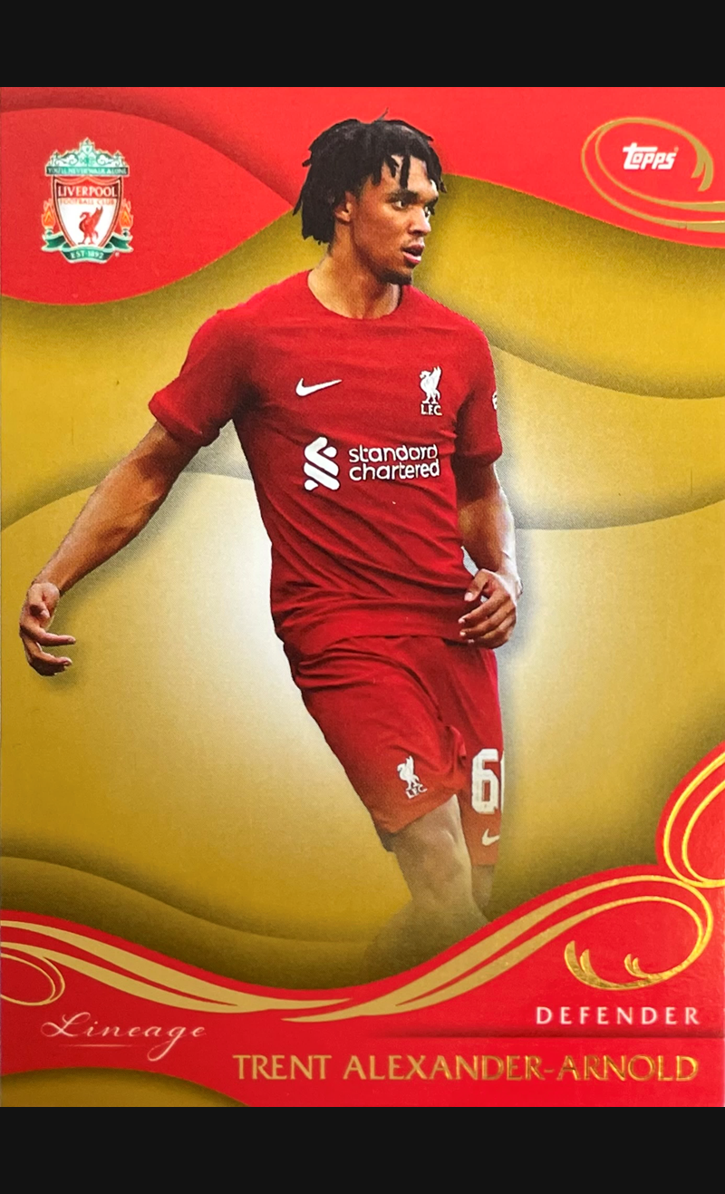 Topps Lineage Liverpool Alexander-Arnold Gold 1/1