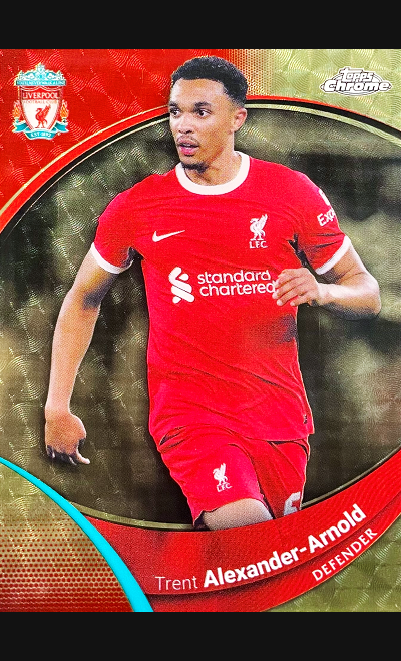 2024 Topps Chrome Liverpool Alexander-Arnold Superfractor 1/1