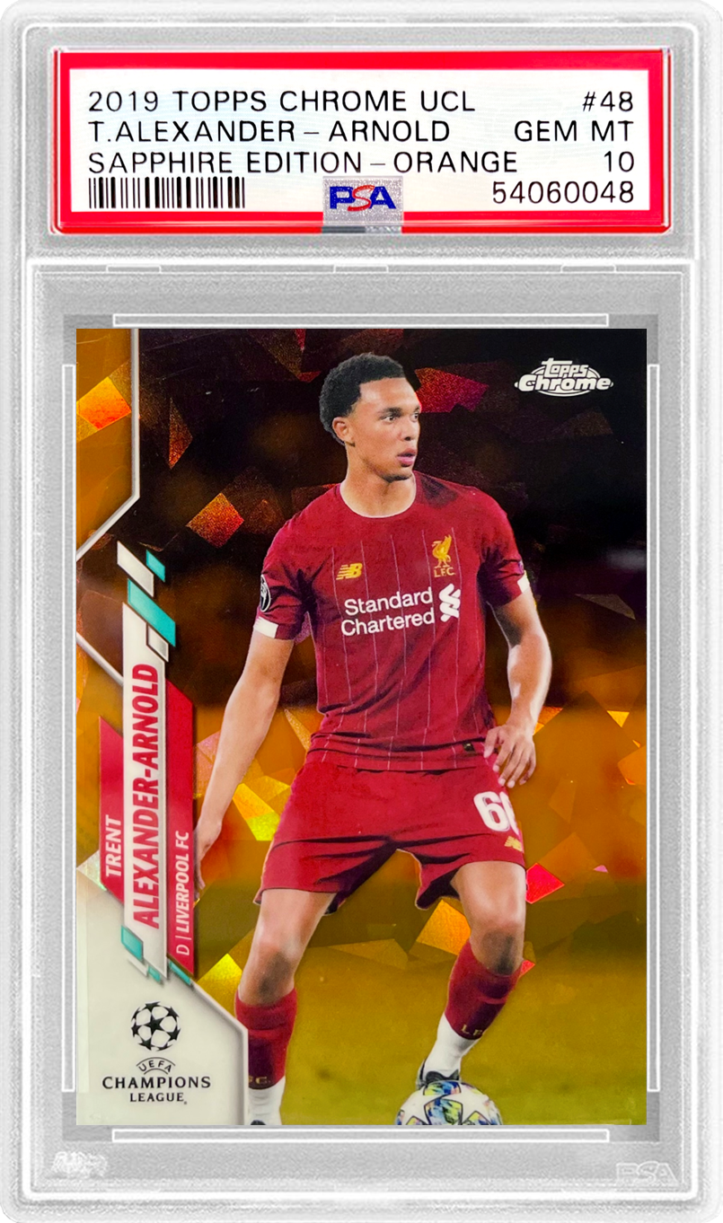 [PSA 10] 2019 Topps Sapphire Alexander-Arnold Orange /50
