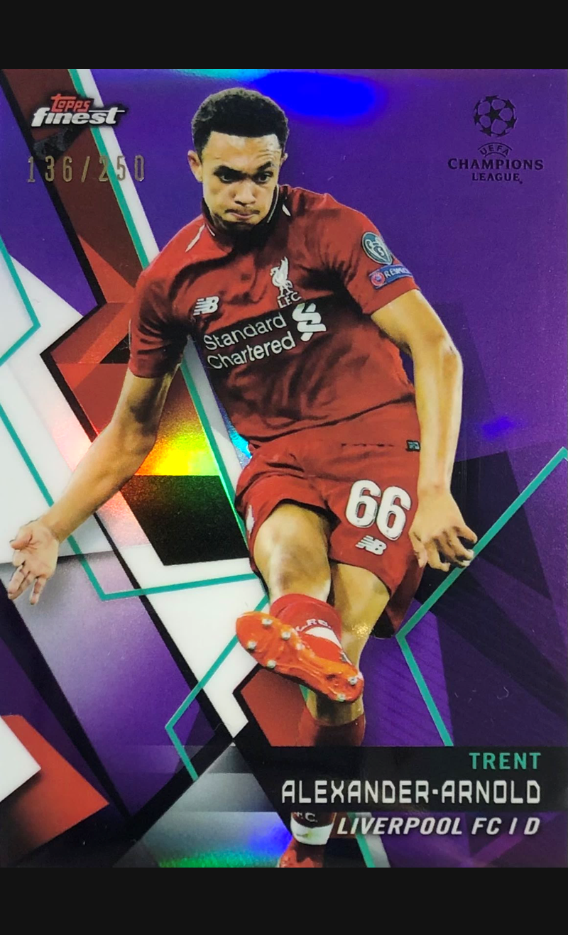2018 Topps Finest Alexander-Arnold Purple /250