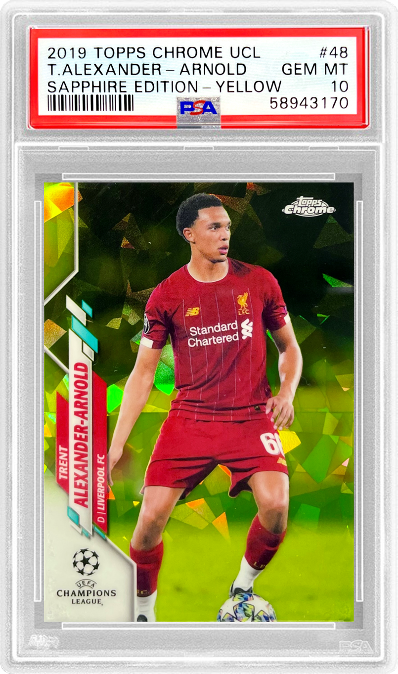 [PSA 10] 2019 Topps Sapphire Alexander-Arnold Yellow /99
