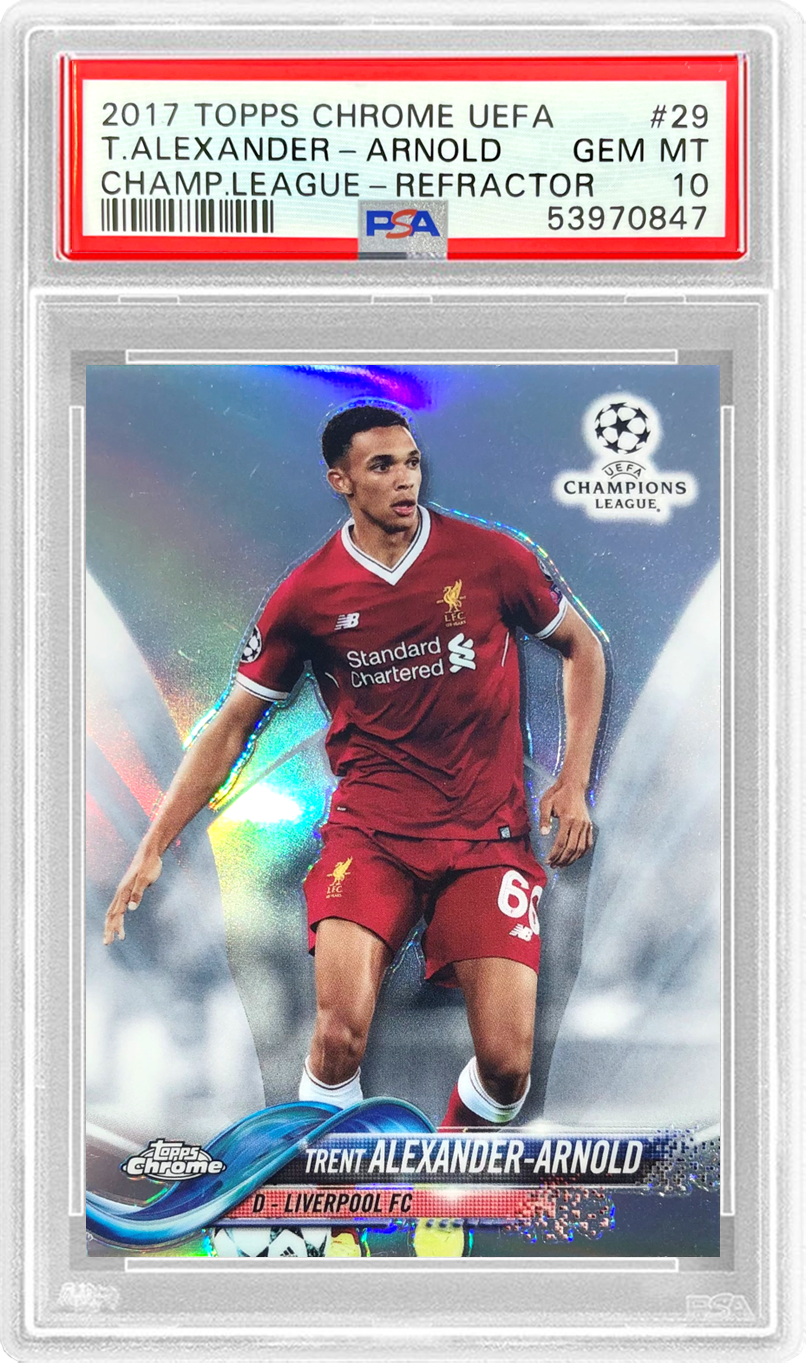 [PSA 10] 2017 Topps Chrome Alexander-Arnold Refractor 