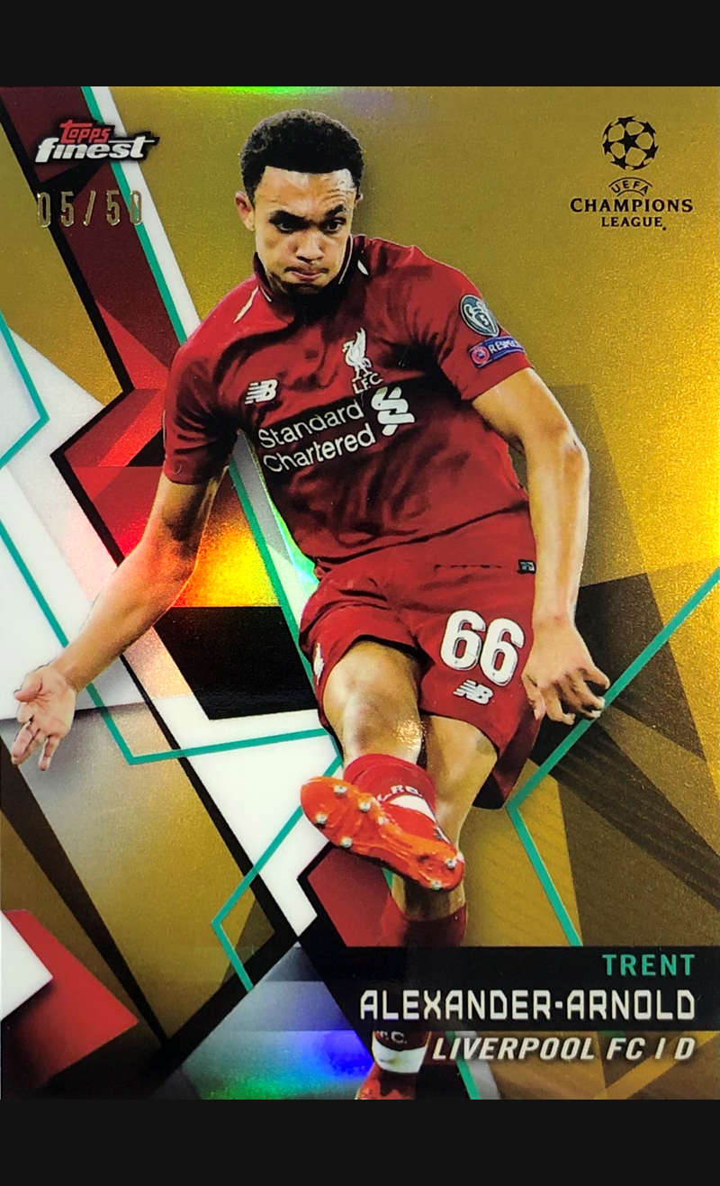 2018 Topps Finest Alexander-Arnold Gold /50