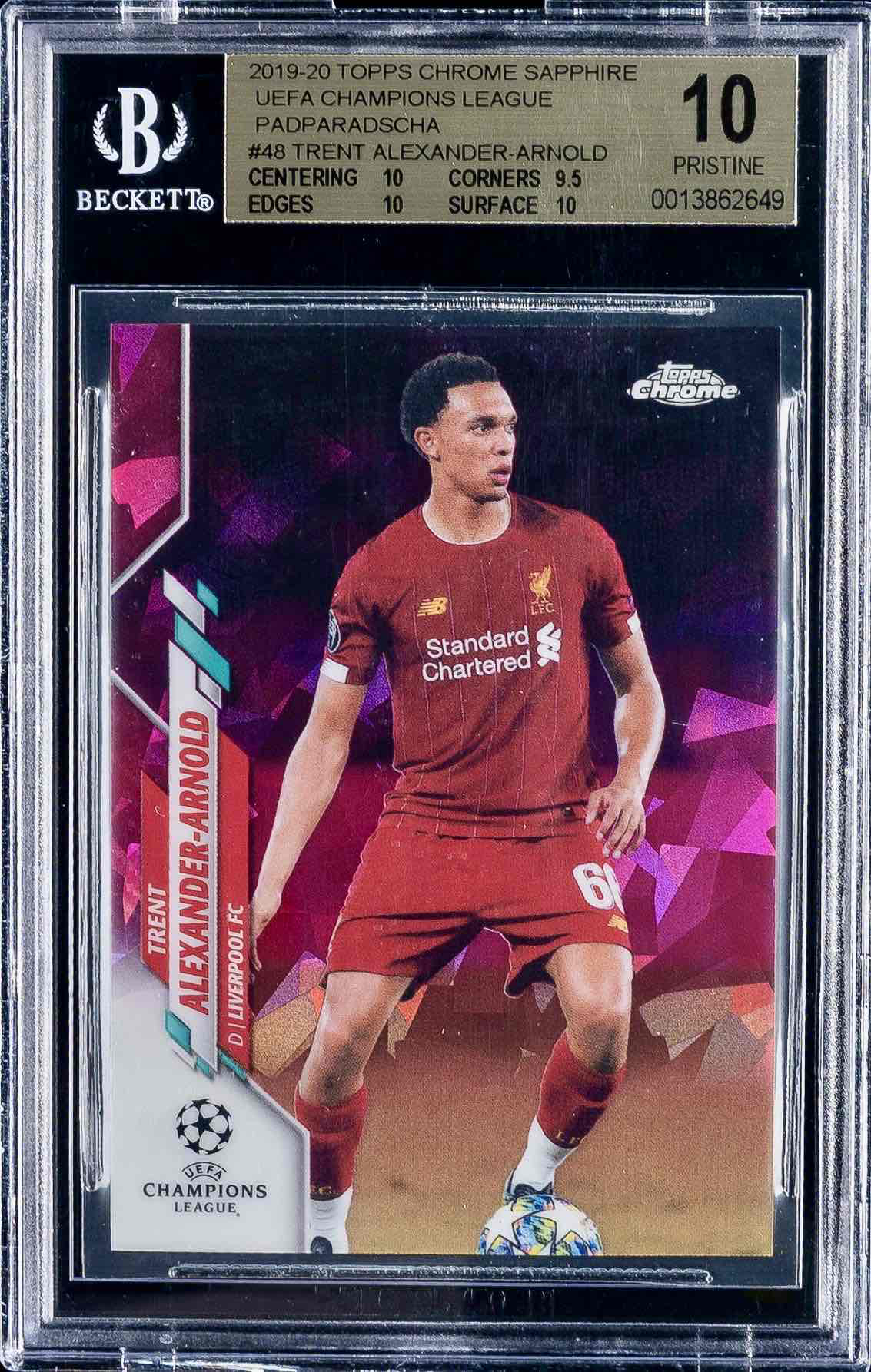 2019 Topps Sapphire TAA Padparadscha 1/1