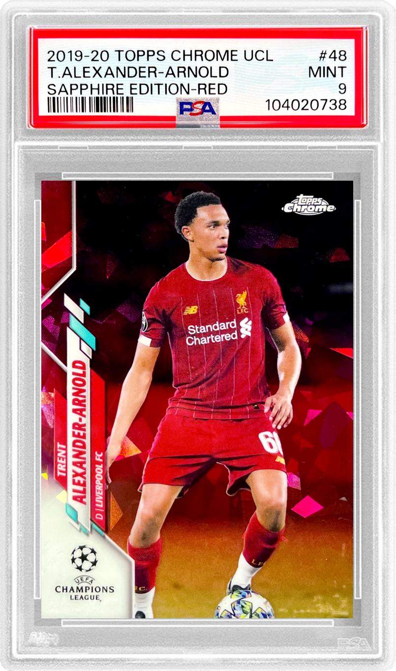 [PSA 9] 2019 Topps Sapphire Alexander-Arnold Red /5