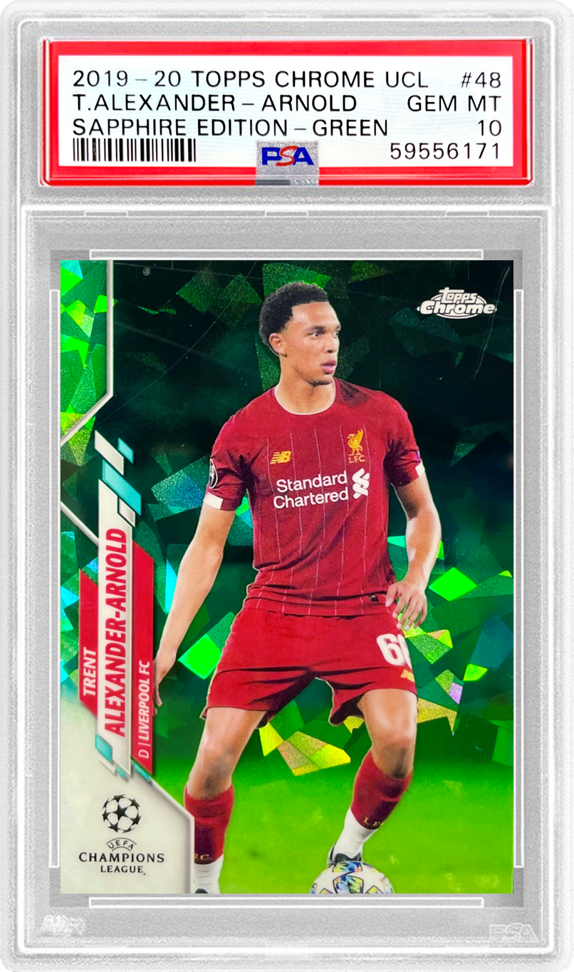 [PSA 10] 2019 Topps Sapphire Alexander-Arnold Green /75