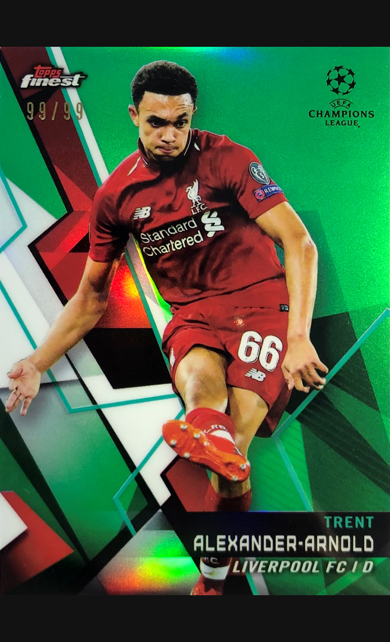 2018 Topps Finest Alexander-Arnold Green /99