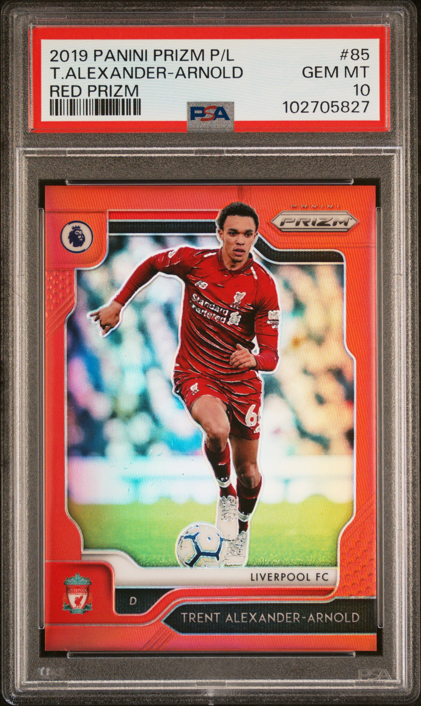 [PSA 10] 2019 Panini Prizm Alexander-Arnold Red Prizm /149