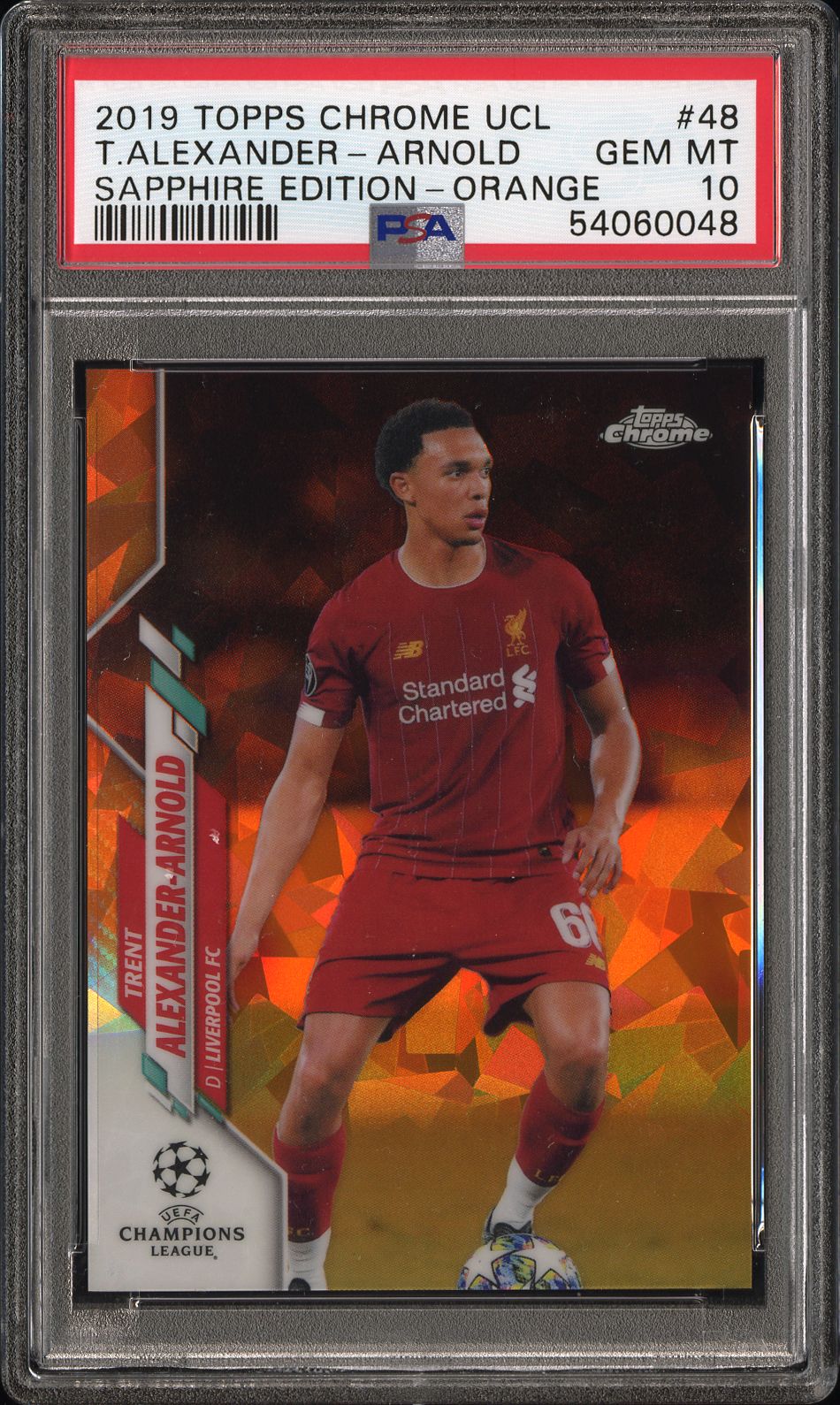 [PSA 10] 2019 Topps Sapphire Alexander-Arnold Orange /25