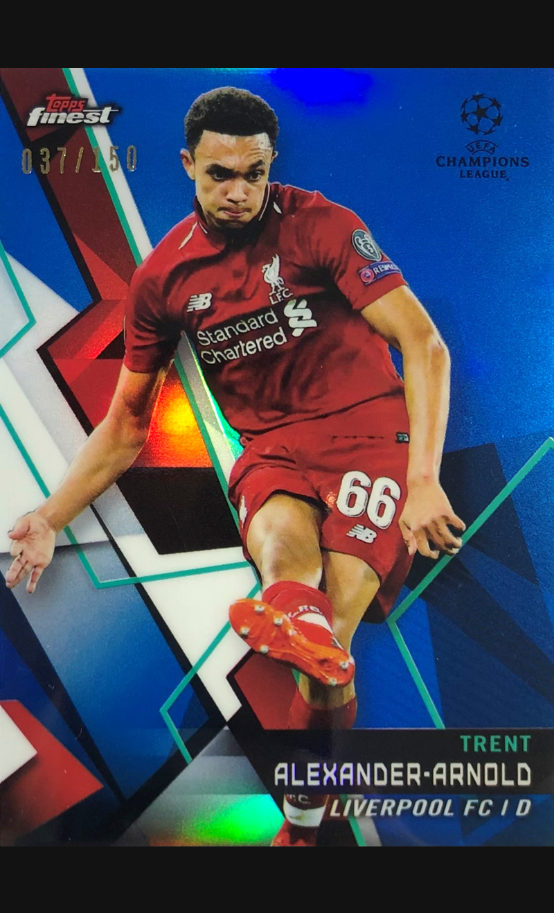 2018 Topps Finest Alexander-Arnold Blue /150