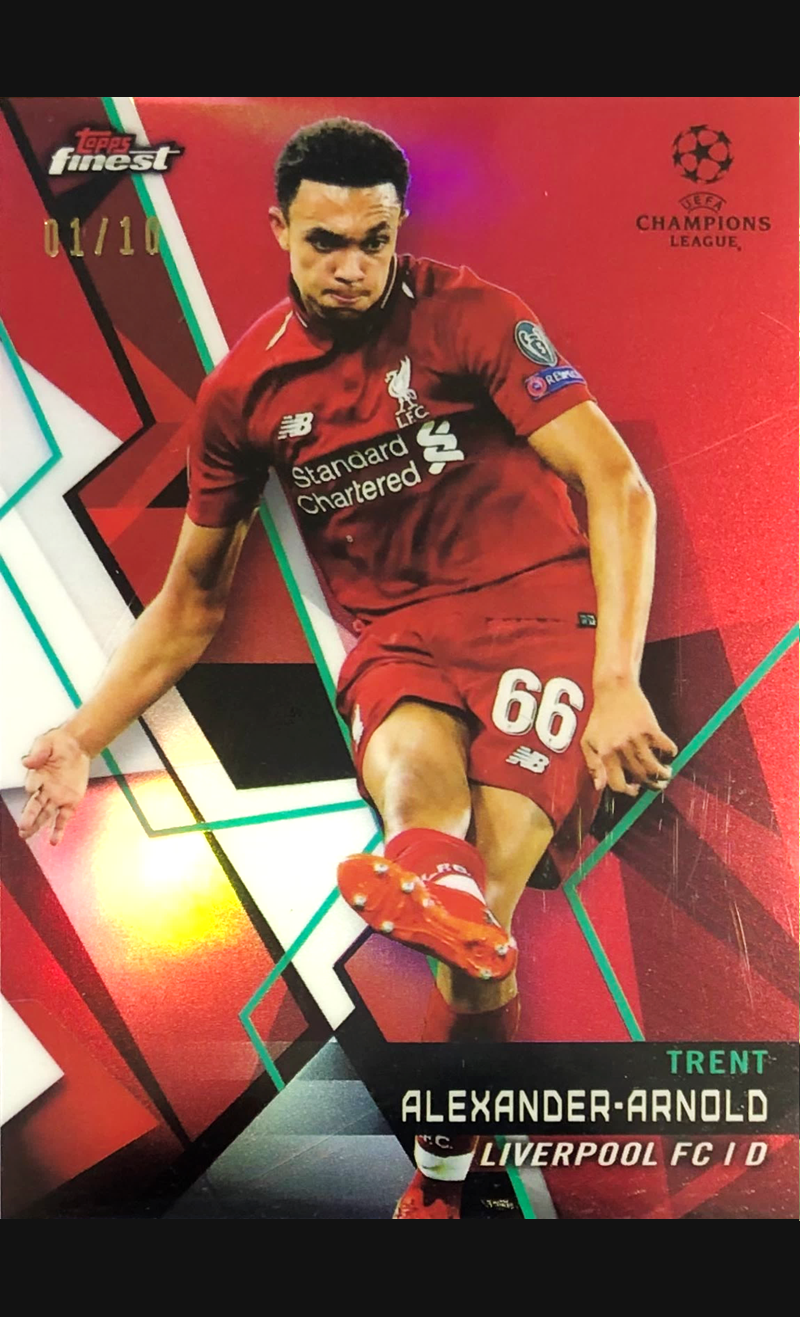 2018 Topps Finest Alexander-Arnold Red /10